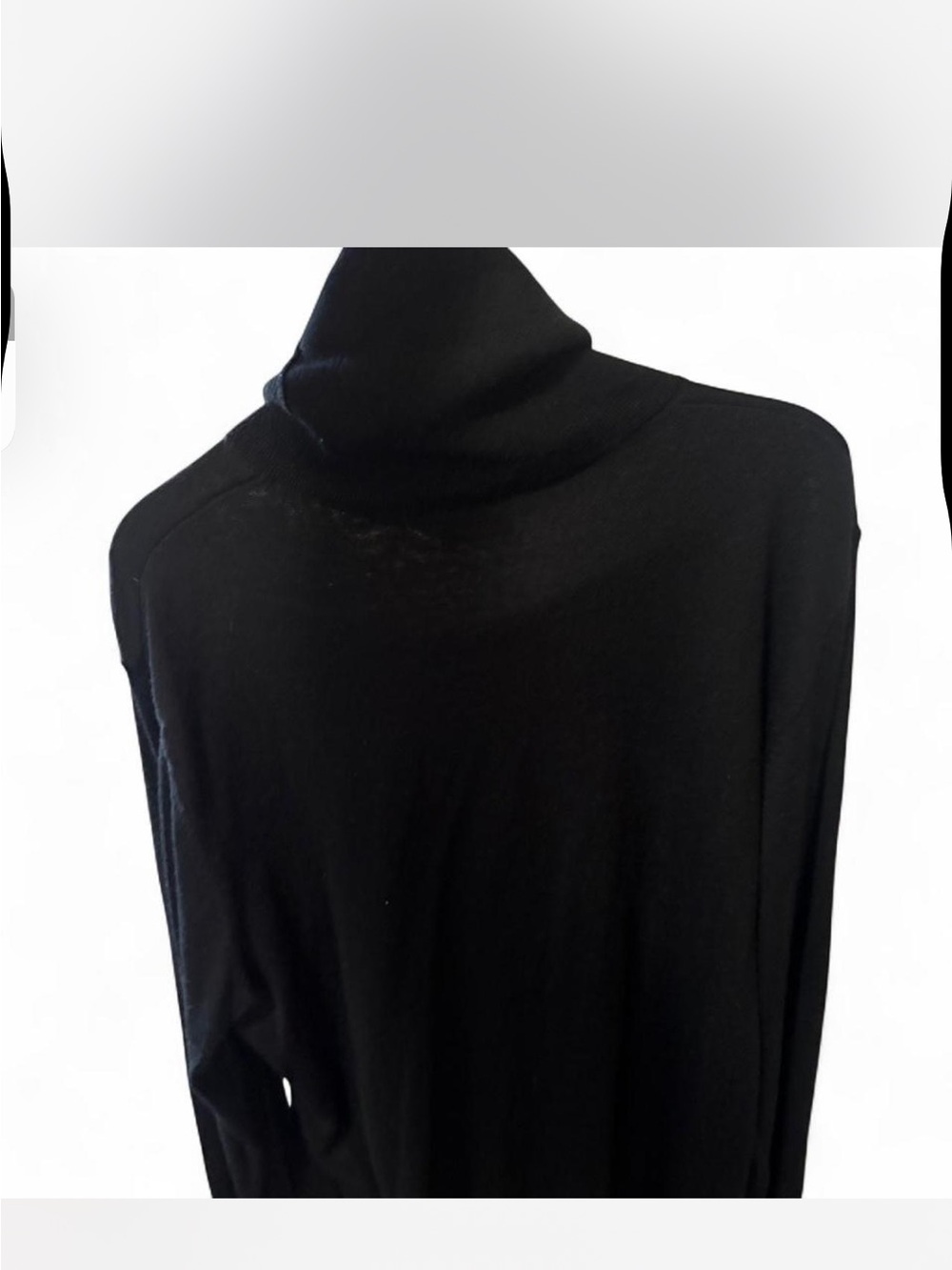 H&M Men's Black Turtleneck Sweater